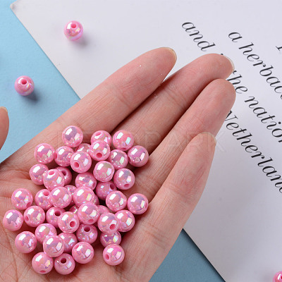Opaque Acrylic Beads MACR-S370-D8mm-A02-1