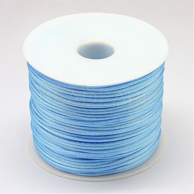 Nylon Satin Rattail Cords NWIR-R025-1.0mm-365-1
