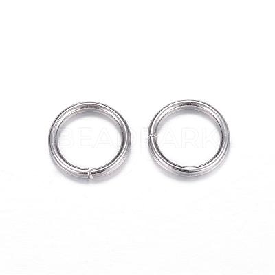 Tarnish Resistant 304 Stainless Steel Open Jump Rings STAS-D447-17-1