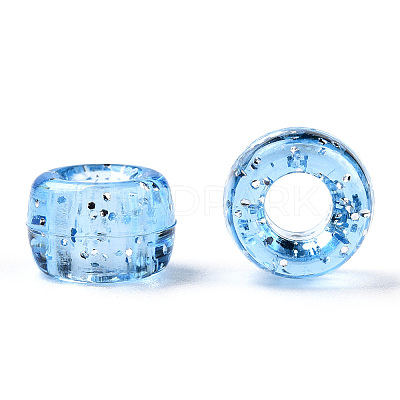 Transparent Plastic Beads KY-T025-01-B01-1