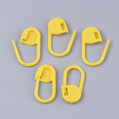 Plastic Knitting Crochet Locking Stitch Markers Holder TOOL-R028-M-1