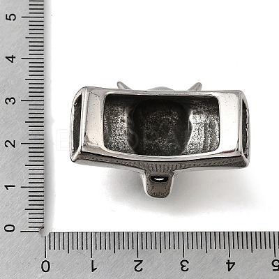 Halloween 304 Stainless Steel Slide Charms STAS-F356-14AS-03-1