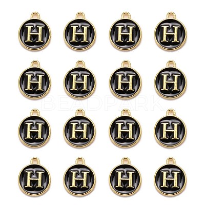 Golden Plated Alloy Charms ENAM-S118-02H-1