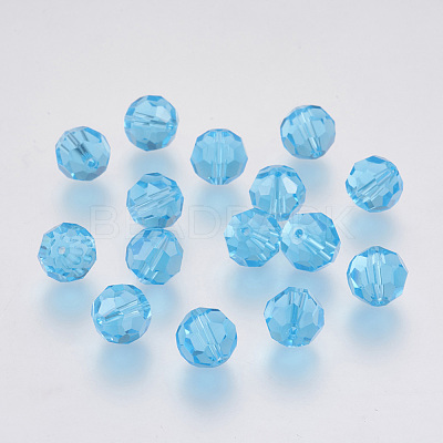 Imitation Austrian Crystal Beads SWAR-F021-8mm-202-1
