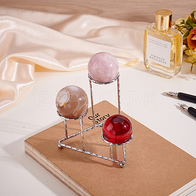 Alloy Crystal Ball Holders ODIS-WH0078-97P-1