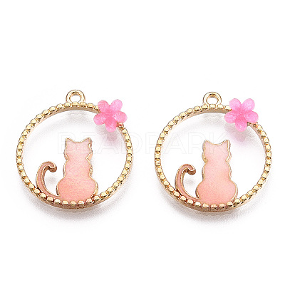 Alloy Pendants LS-ENAM-S120-003A-1