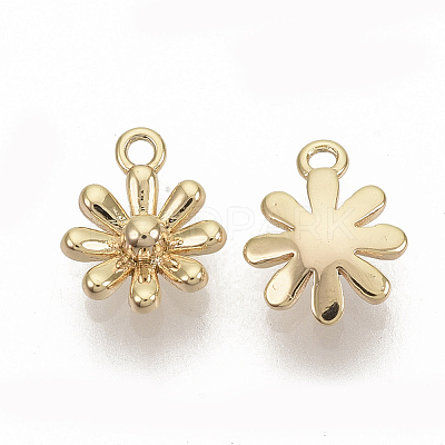 Brass Charms X-KK-T050-28G-NF-1