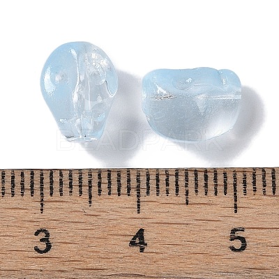 Baking Paint Glass Beads GLAA-S202-17I-1