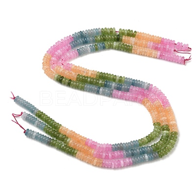 Dyed Natural White Jade Beads Strands GG-CBAC08A-A01-17-1