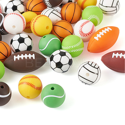 12 Style Silicone Beads SIL-TA0001-11-1