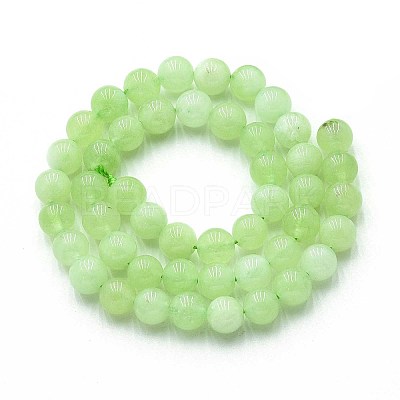 Natural Quartz Beads Strands G-N355-8mm-36-1