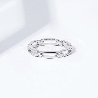 Simple Style 925 Sterling Silver Finger Rings FS-WG80334-02-1