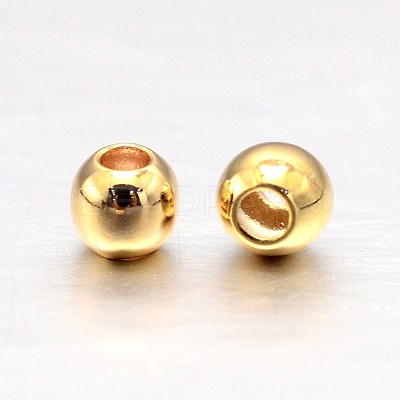 Brass Round Spacer Beads X1-KK-L147-197-3mm-NR-1