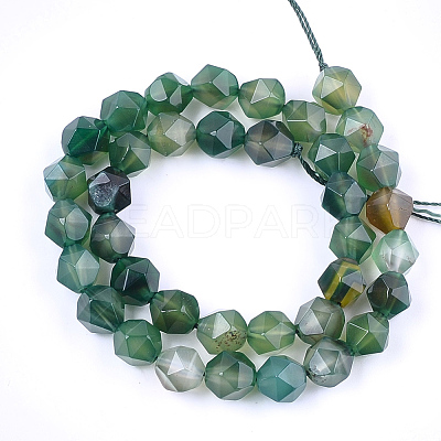 Natural Agate Beads Strands G-T121-08H-1