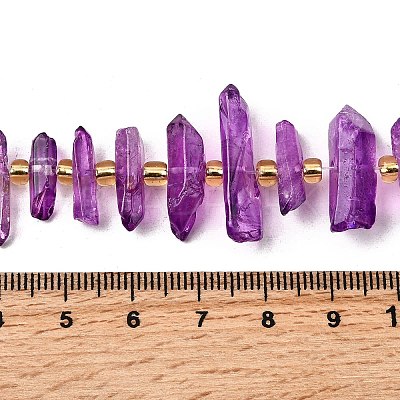 Natural Quartz Crystal Beads Strands G-F800-E-1
