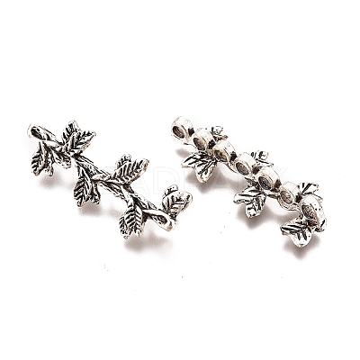 Tibetan Style Alloy Multi-Strand Links TIBE-L011-059AS-1