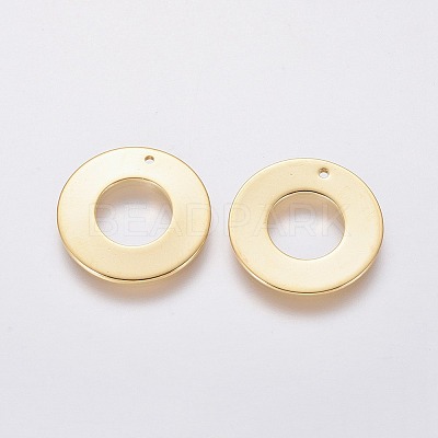 201 Stainless Steel Pendants STAS-L234-051G-1