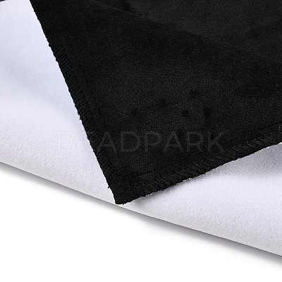 Velvet Silver Polishing Cloth for Jewelry AJEW-R006-02E-1