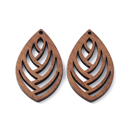 Walnut Wood Laser Cut Pendants X-WOOD-Q051-01E-1