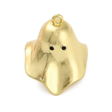 Halloween Brass Enamel Pendants KK-F915-01A-G-1