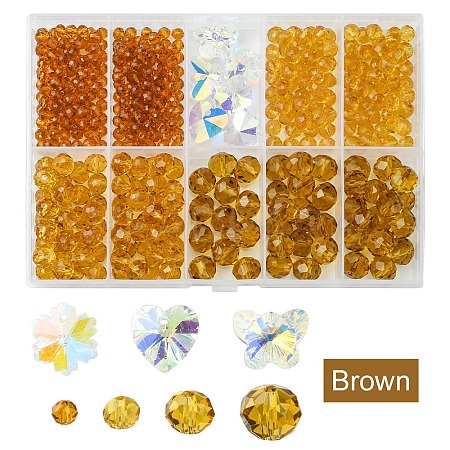 DIY Glass Beads & Charms Jewelry Making Finding Kit DIY-YW0009-03C-1