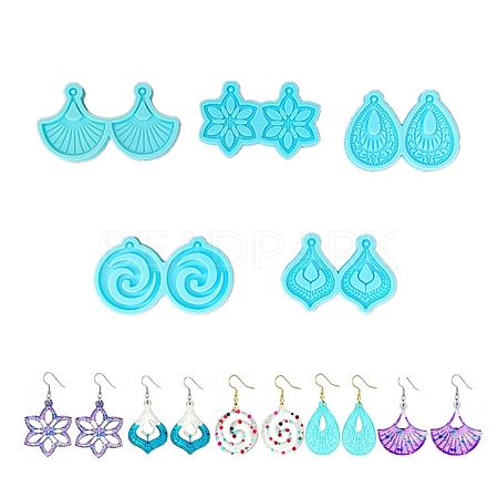 Mixed Shapes DIY Pendant Silicone Molds LS-DIY-TAC0012-26-1