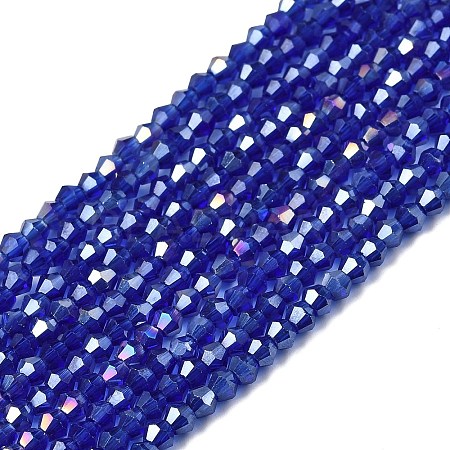Glass Beads Strands EGLA-S056-2mm-05-1
