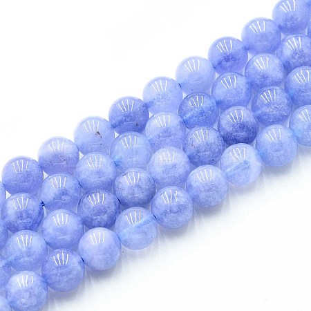 Natural Quartz Beads Strands G-N355-10mm-30-1