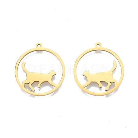 Ion Plating(IP) 201 Stainless Steel Pendants STAS-N098-098LG-1