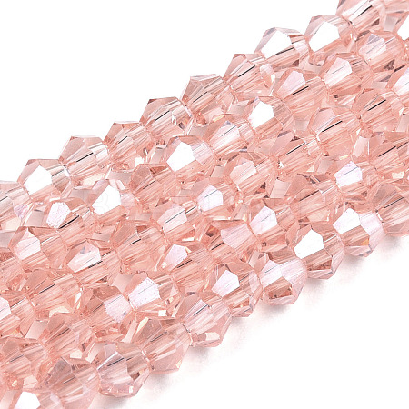 Transparent Glass Beads Strands EGLA-A039-T2mm-D15-1