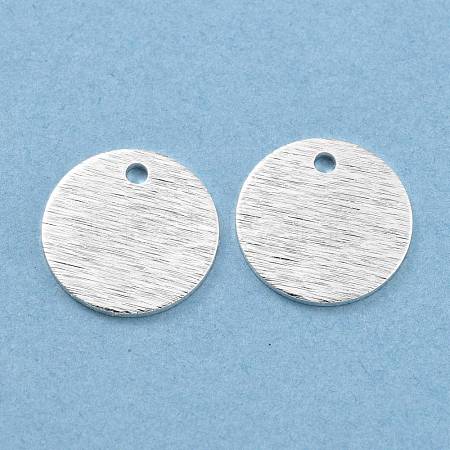 Brass Charms KK-Y003-06G-S-1