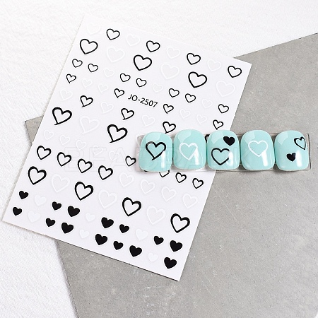 Self Adhesive Nail Art Stickers PW-WG3533A-01-1