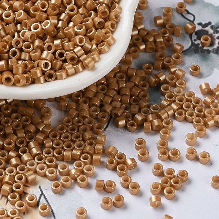 Baking Paint Glass Seed Beads SEED-S042-15A-13-1