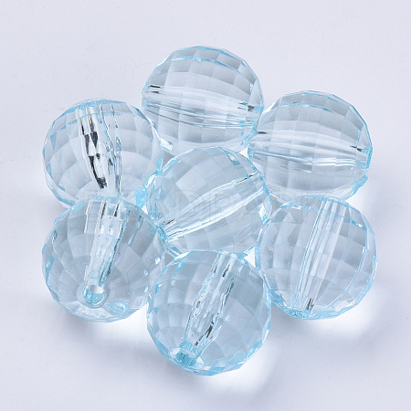 Transparent Acrylic Beads LS-TACR-Q254-8mm-V38-1
