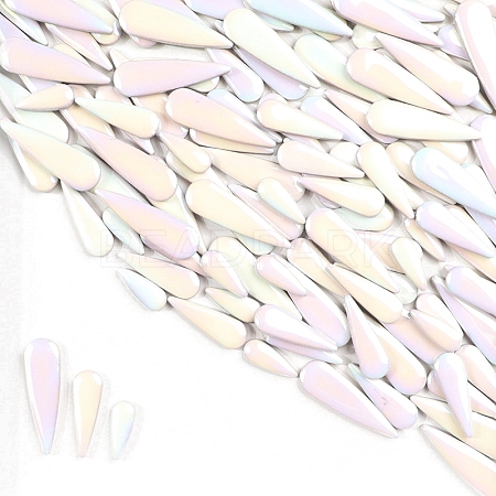 3 Styles Teardrop Shape Porcelain Mosaic Tiles PW-WGBCD43-38-1