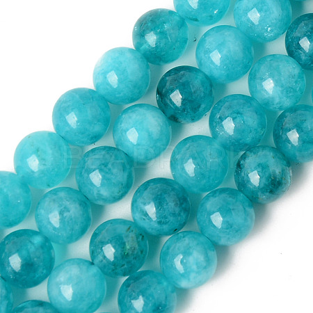 Natural Quartz Beads Strands G-T129-03-6mm-1