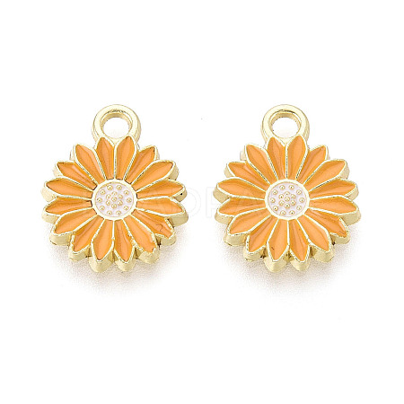 Alloy Enamel Charms FIND-H035-01A-LG-1