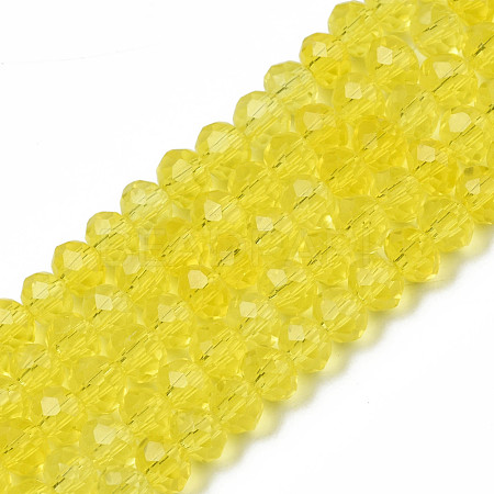 Glass Beads Strands EGLA-A034-T4mm-D29-1