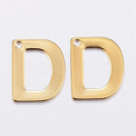 304 Stainless Steel Charms STAS-P141-D-1