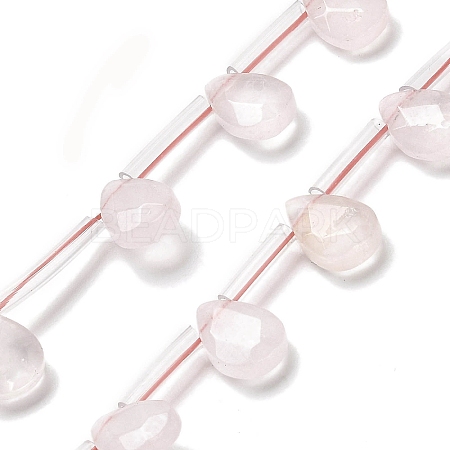 Natural Rose Quartz Beads Strands G-Q167-A05-01-1