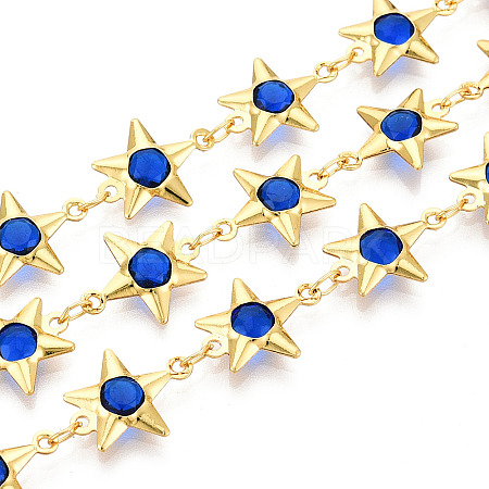 Brass Star Link Chains CHC-N023-07D-G-1