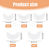5 Pairs 5 Styles Anti Skid Rubber Shoes Bottoms FIND-DC0005-97-2