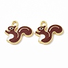 Alloy Enamel Pendants X-ENAM-B054-03G-3