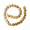 Spray Painted Natural Freshwater Shell Beads Strands SHEL-C003-05F-2