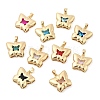 Rack Plating Brass Pendants KK-I710-09-1