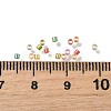 Transparent Colours Rainbow Glass Cylinder Seed Beads GLAA-P073-04-3