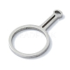 Non-Tarnish 304 Stainless Steel Pendants STAS-C097-20P-2