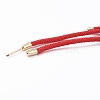 Braided Nylon Cord Bracelet Making MAK-A017-D01-06G-4