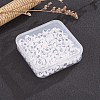 200Pcs 2 Style White Acrylic Enamel Beads SACR-YW0001-04-7