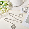 S-shaped Glass Rhinestone and Iron Cup Chains DIY-WH20032-25S-01-3
